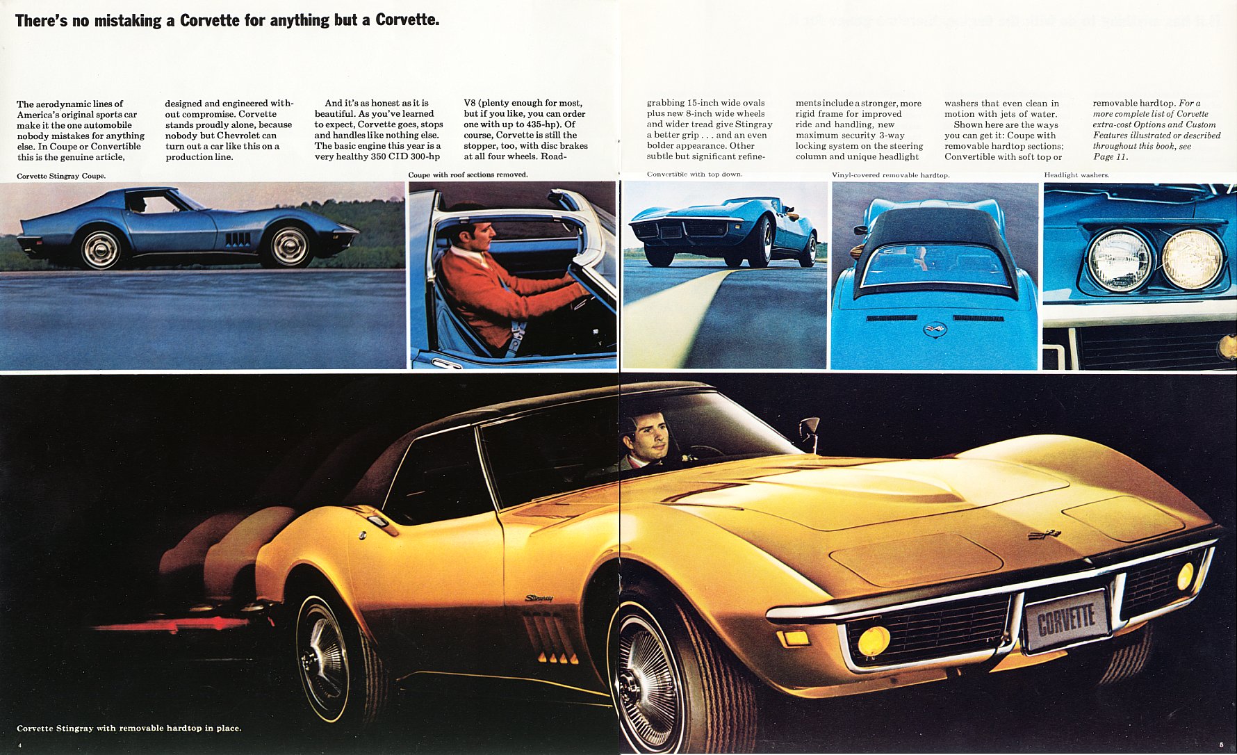 1969 Corvette Brochure Page 6
